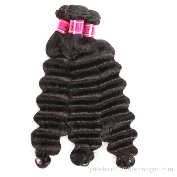Cuticle Aligned 100 Brazil Remy Hair Weft Raw Brazilian Loose Deep Wave Bundles